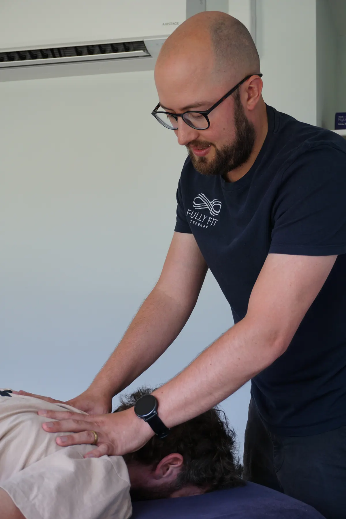Relaxing Swedish massage treatment